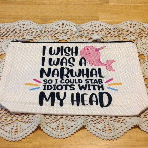 Funny cosmetic / makeup / toiletry bag - Picture 1 of 6